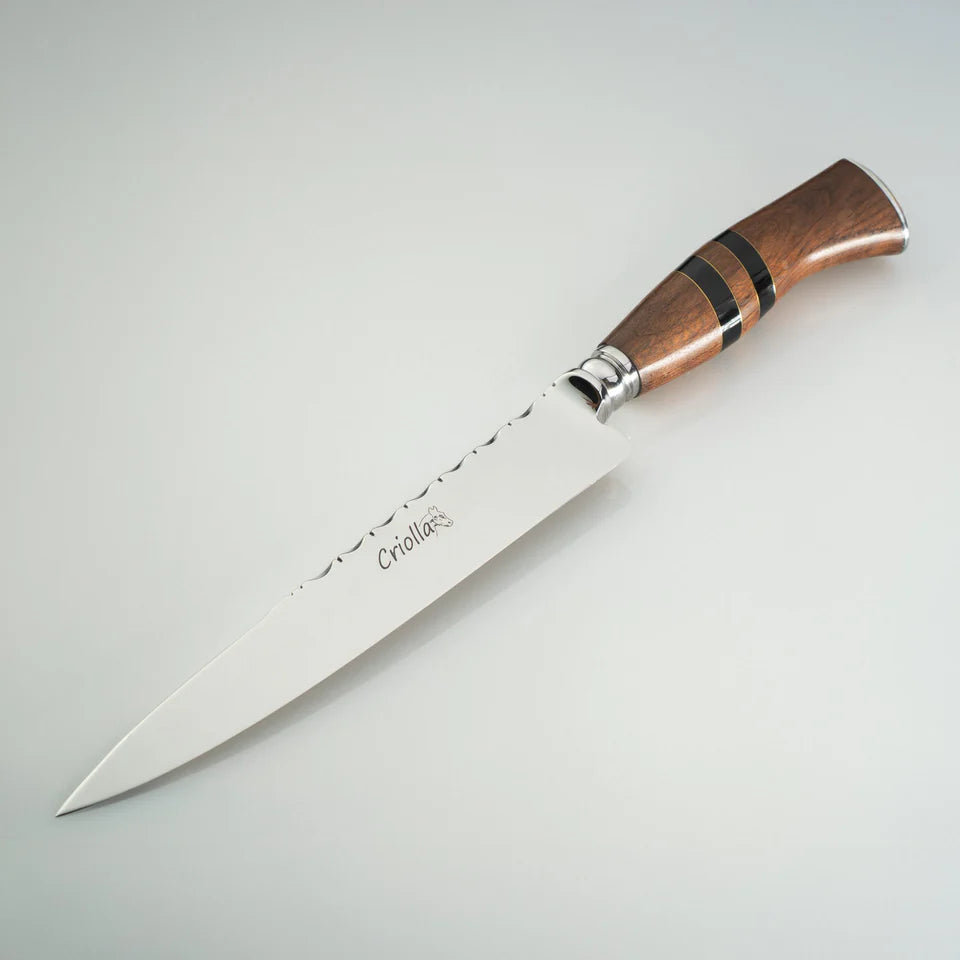 Forged 8" Wood Handle Knife