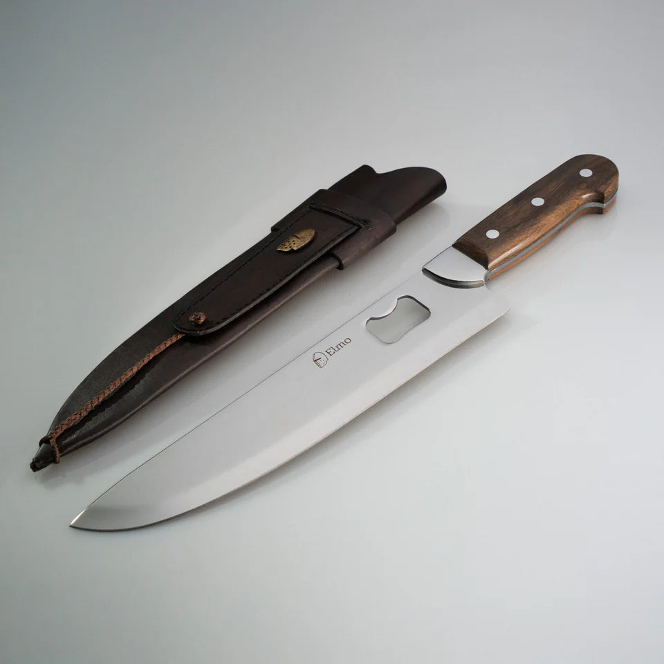 10" BBQ Knife with Bottle Opener
