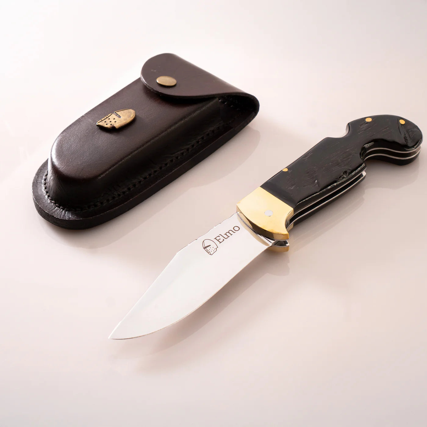 Sorocaba Pocket Knife – Fileworked Spine & Wood Handle