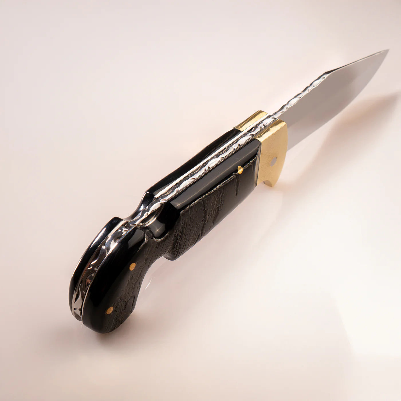 Sorocaba Pocket Knife – Fileworked Spine & Wood Handle