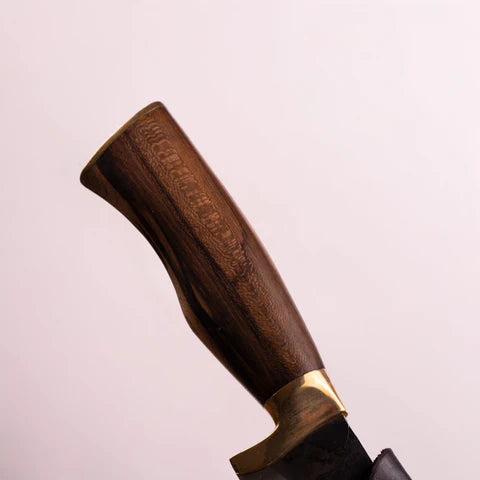 Brut Forge 7" Wood Handle BBQ Knife