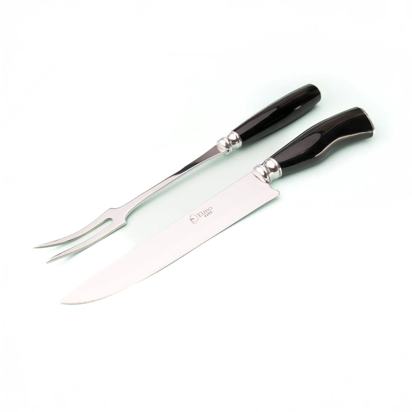 AL 8" Knife & Fork Set – Horn Handle