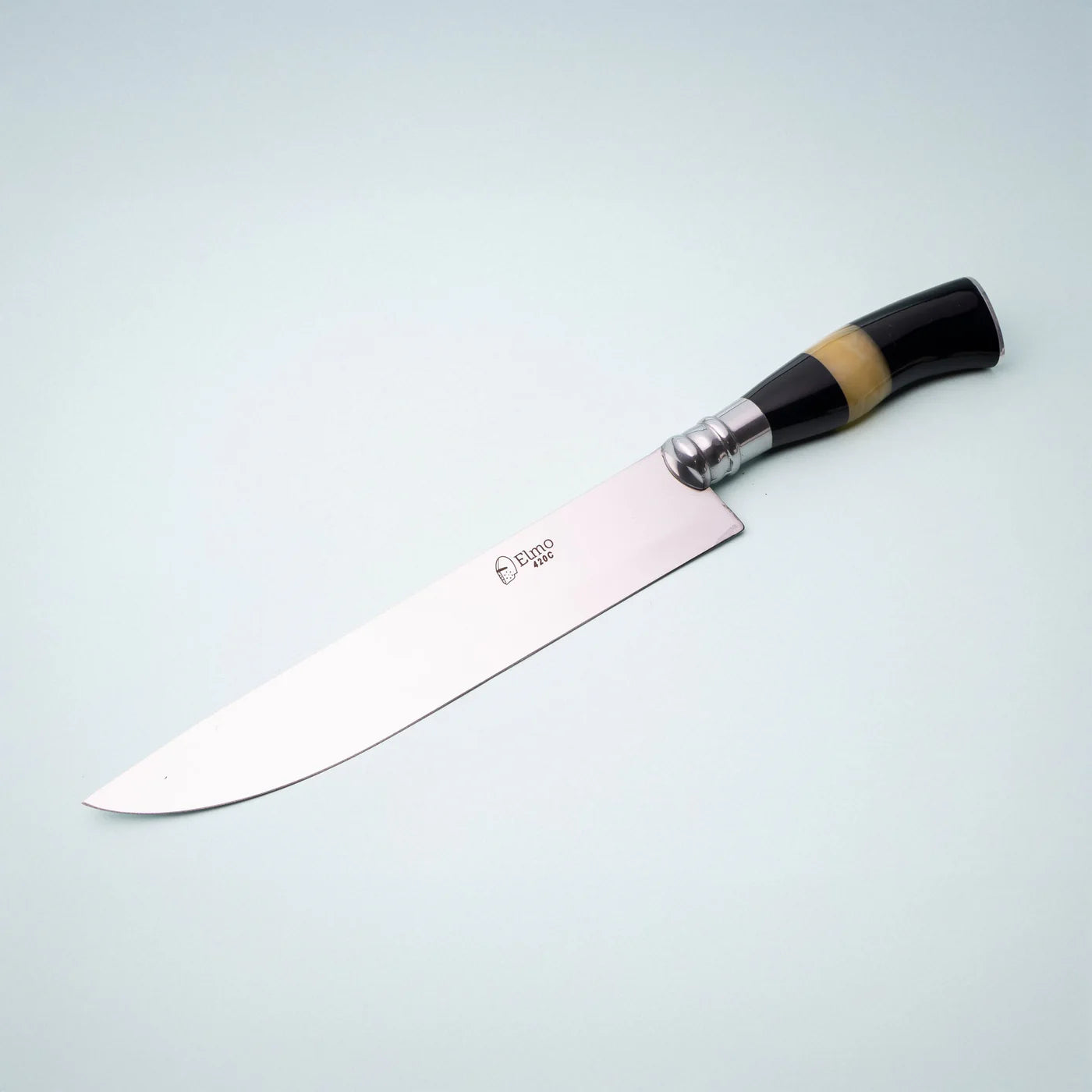 Elmo AL 7" Horn & Bone Handle Knife
