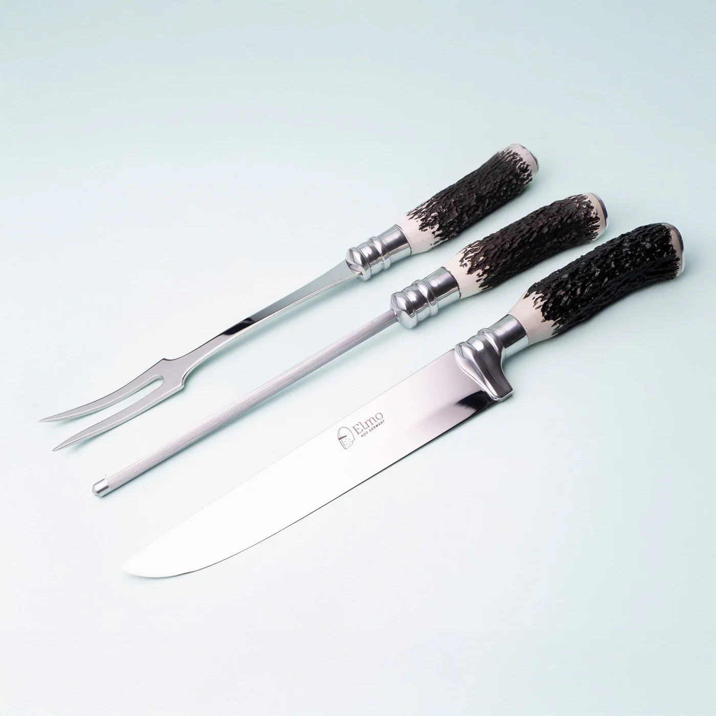 AL 3-Piece Stag Handle Set