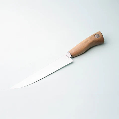 5" Wood Handle BBQ Knife