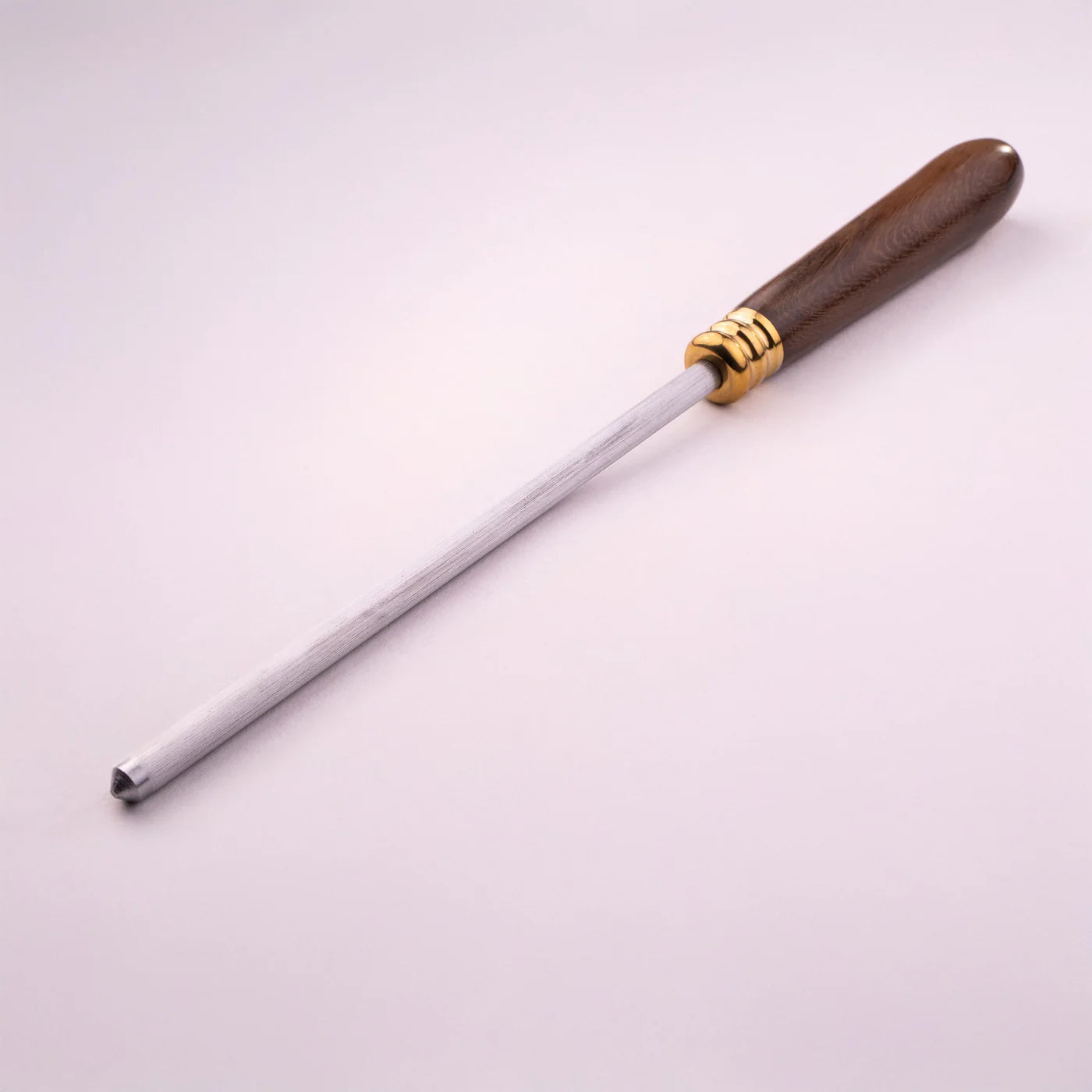 7" Wood Handle BBQ Honing Steel