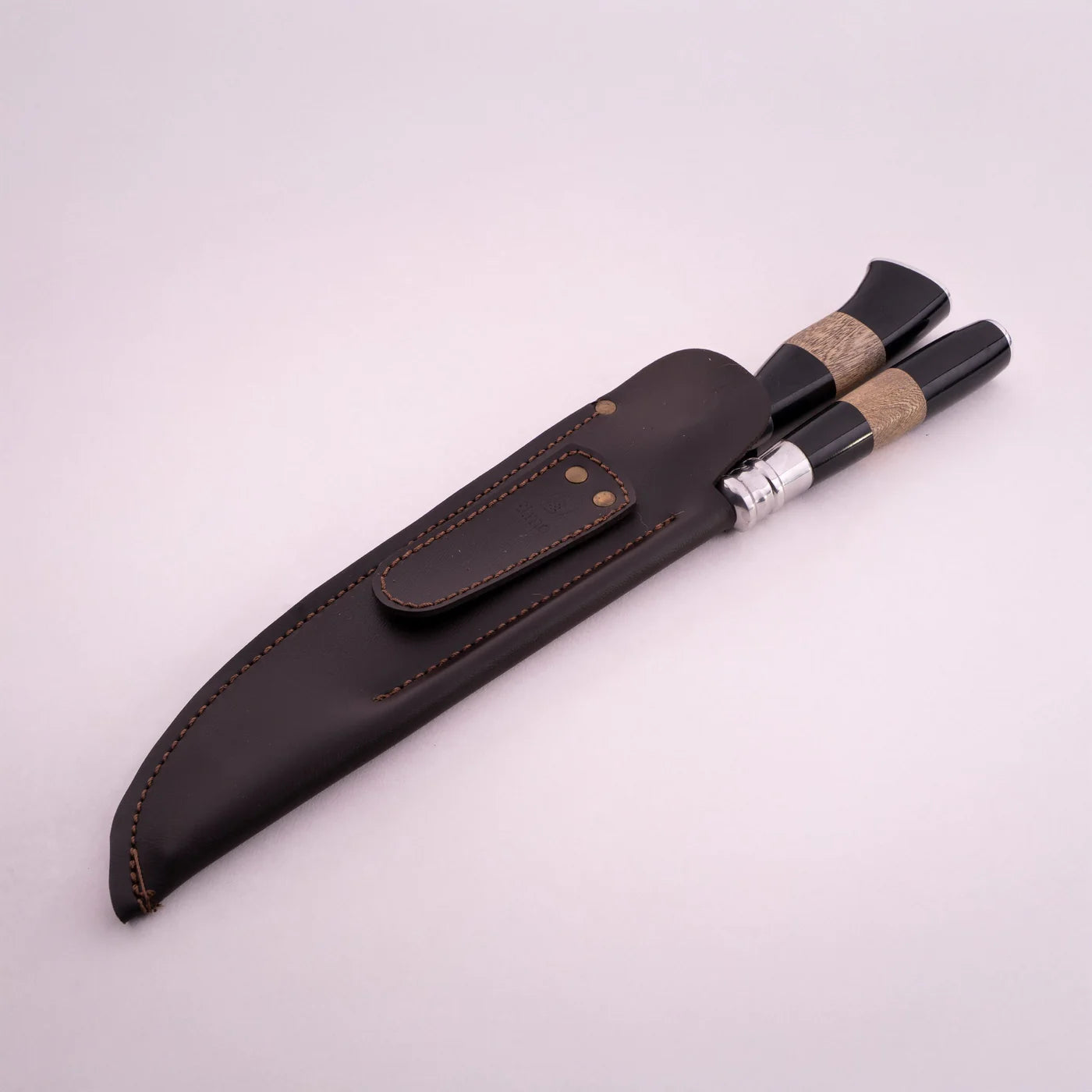 AL Knife & Honing Steel Set – Horn & Wood Handle