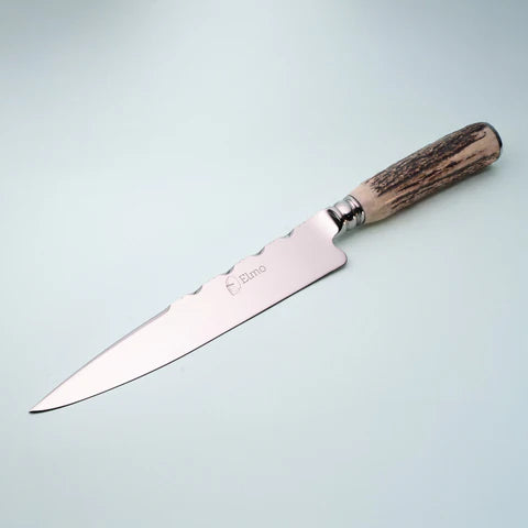 Forged 8" Stag Handle Knife