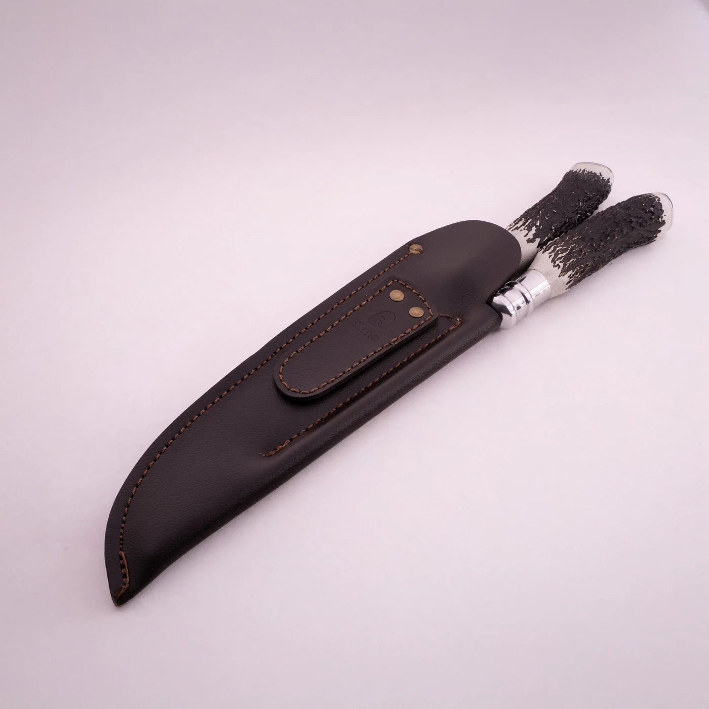 AL Knife & Honing Steel Set – Stag Handle