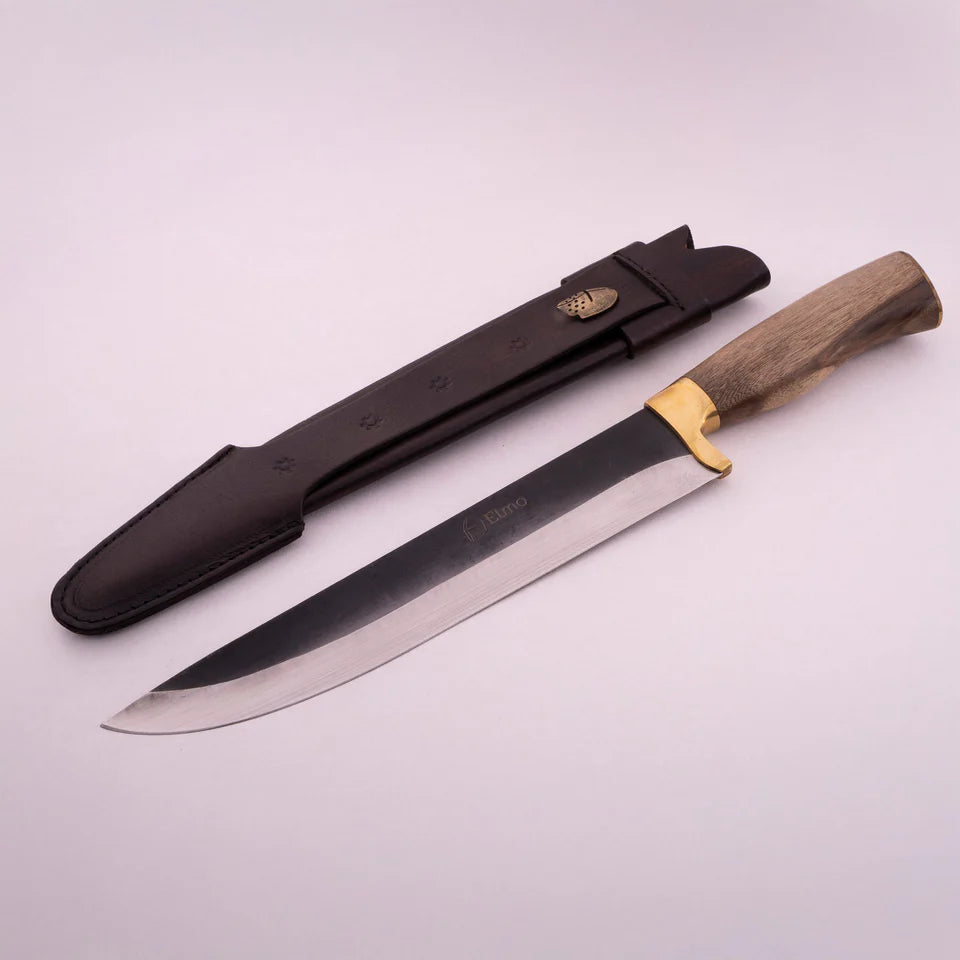 Brut Forge 7" Wood Handle BBQ Knife