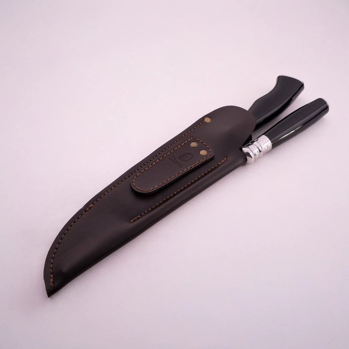 AL Knife & Honing Steel Set – Horn Handle
